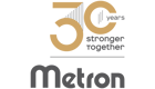 Metron30years logo 2025